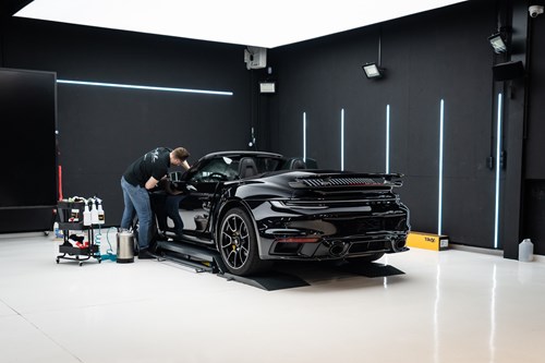 Porsche turbo S black mat-62