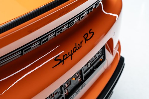 Porsche Spyder orange-149
