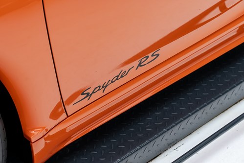 Porsche Spyder orange-143