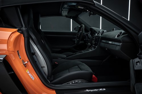 Porsche Spyder orange-114