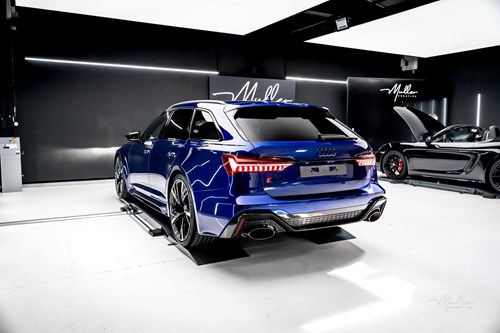 Audi RS6 bleue-38