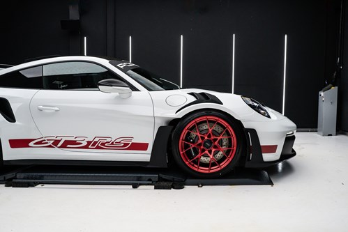 Porsche GT3 RS blanche et rouge-63