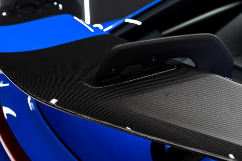 Porsche GT4 RS bleue jantes noires-13