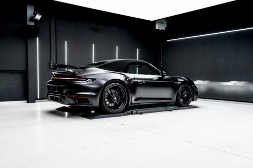 Porsche 911 Turbo noire mate-052