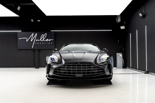 Aston Martin Vantage 2025 noire mate-78