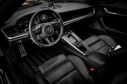 Porsche turbo S black mat-65