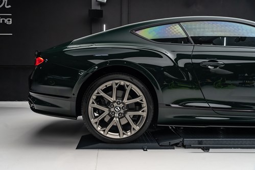 Bentley Continental GT verte-119