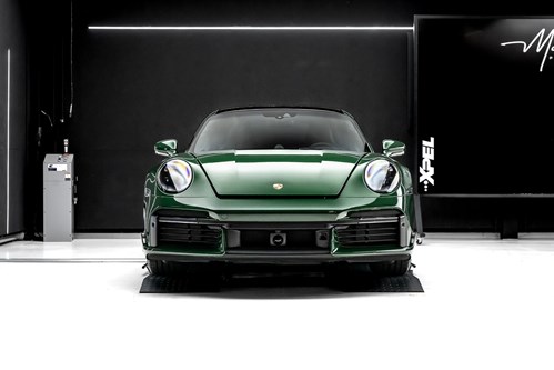 Porsche 911 Turbo S verte-70