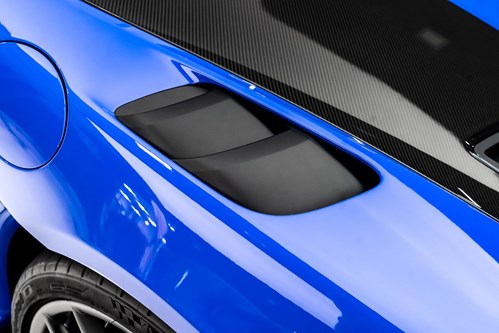 Porsche GT4 RS bleue jantes noires-09