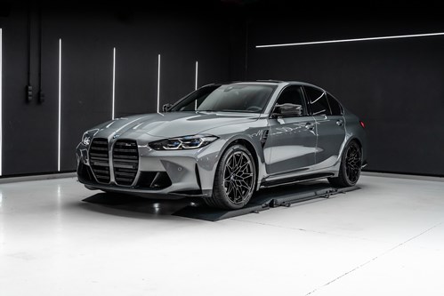 Bmw M3 Competition grise-67