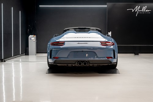 Porsche Speedster bleu-73