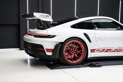 Porsche GT3 RS blanche et rouge-61