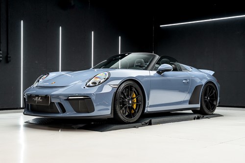 Porsche Speedster bleu-44