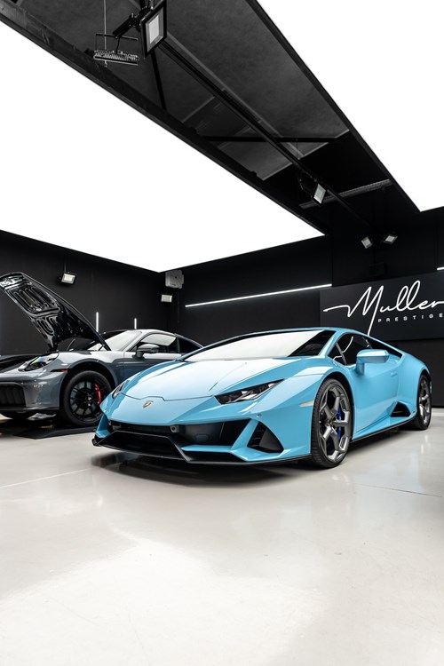 Huracan Evo bleue-21