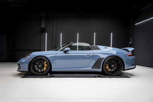 Porsche Speedster bleu-84
