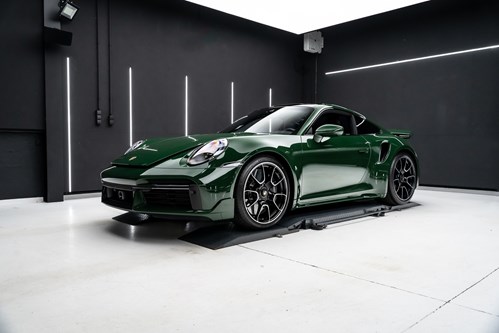 Porsche 911 Turbo S verte-71