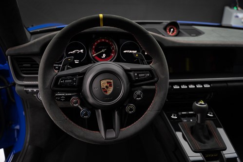 Porsche GT3 RS Bleue et rouge-076