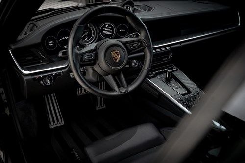 Porsche turbo S black mat-67