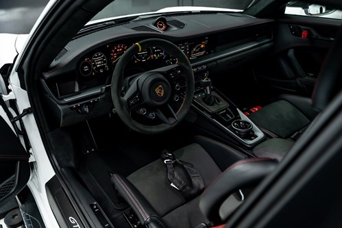 Porsche GT3 RS blanche et rouge-41