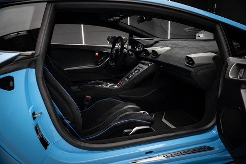 Lamborghini Huracan STO Bleue-109