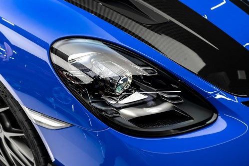 Porsche GT4 RS bleue jantes noires-08