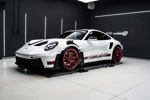 Porsche GT3 RS blanche et rouge-68