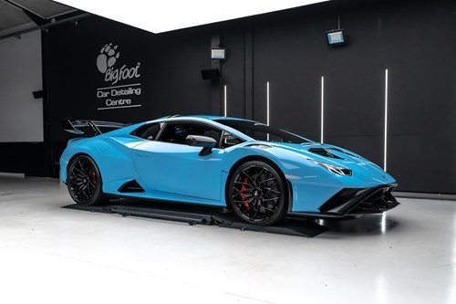 Lamborghini Huracan STO Bleue-113