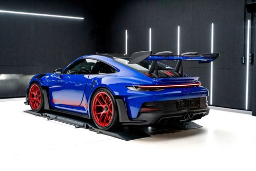 Porsche GT3 RS Bleue et rouge-098