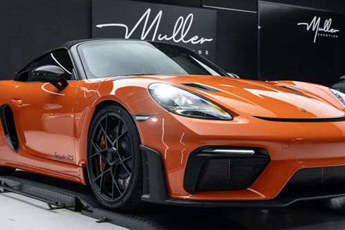 Porsche Spyder orange-161