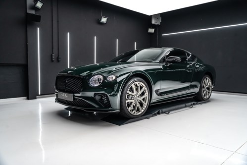 Bentley Continental GT verte-129