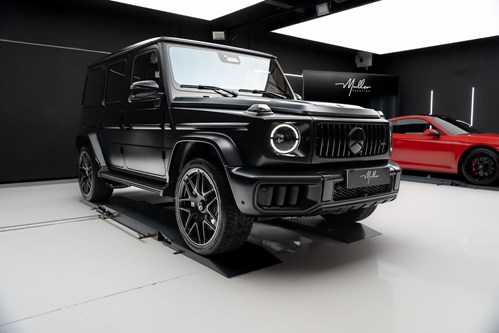 Mercedes Class G noir mat-09