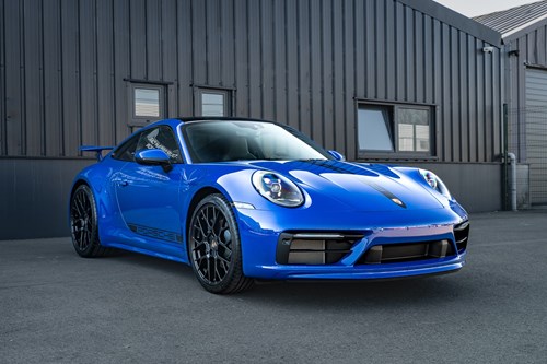 Porsche Carrera 4 bleue-131