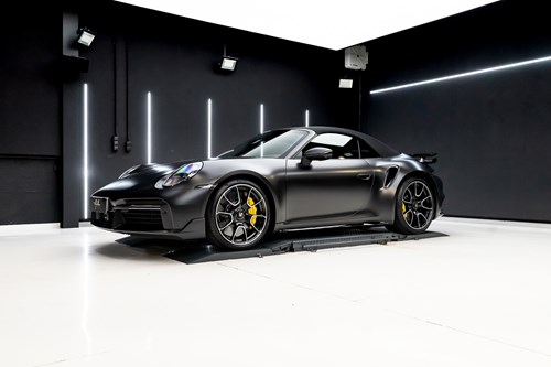 Porsche turbo S black mat-63
