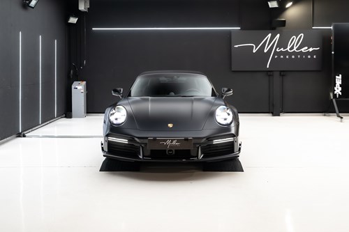 Porsche turbo S black mat-73