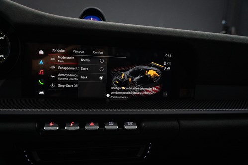 Porsche GT3 RS Bleue et rouge-090