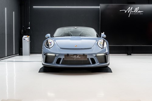 Porsche Speedster bleu-48